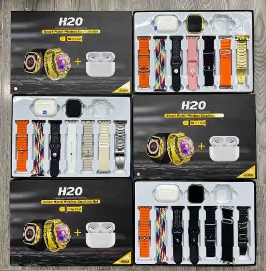 Best H20 Smartwatch 2024 - Swim-Proof, Heart Rate Monitor, Compatible with Android/iOS - Dealsntacher.pk Dealsnatcher